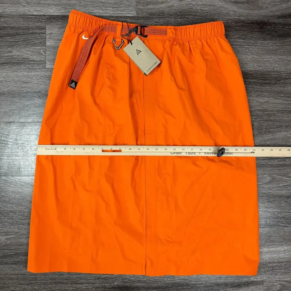 Nike ACG Morpho Storm-FIT ADV Wrap Skirt Orange Medium Tall MT II0927-819 New